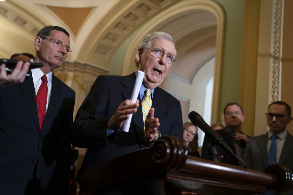 Mitch McConnell Responds to Jon Stewart Dig: ‘I Don’t Know Why He’s Bent Out of Shape’