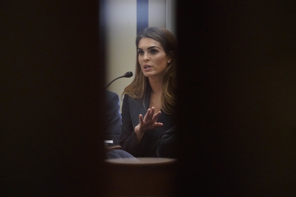 House Judiciary chairman says there are 'inconsistencies' in Hicks testimony