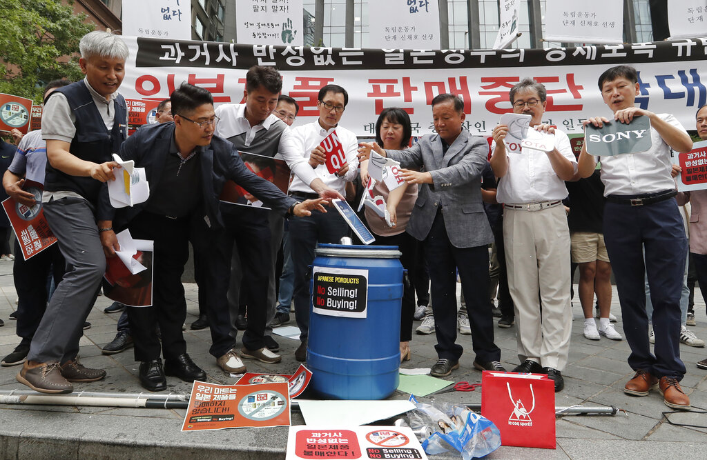 Japan sees drop in TiVA trade surplus with South Korea