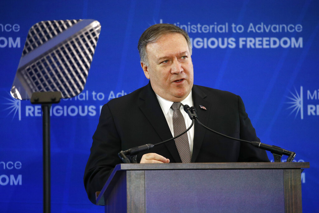 Secretary Pompeo delivers keynote speech at religious freedom ministerial