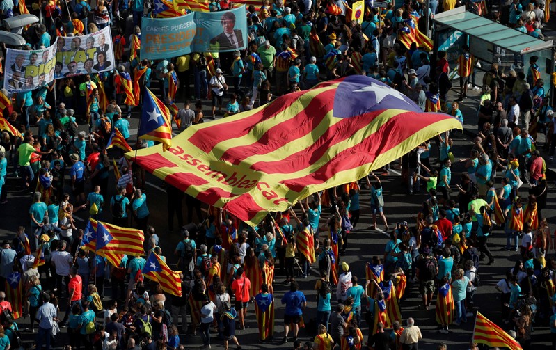 Catalan separatist leaders to get up to 15 years in jail