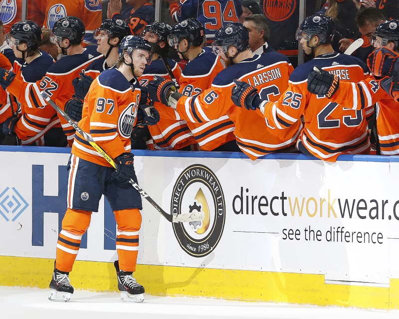 NHL: Montreal Canadiens at Edmonton Oilers