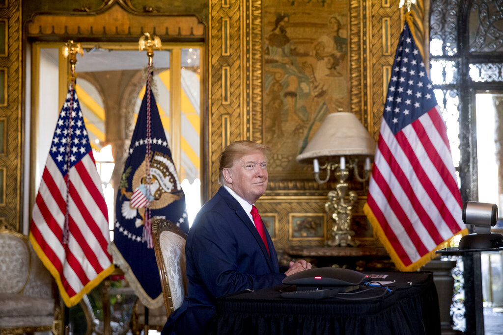 President Trump and Melania wish the nation a merry Christmas