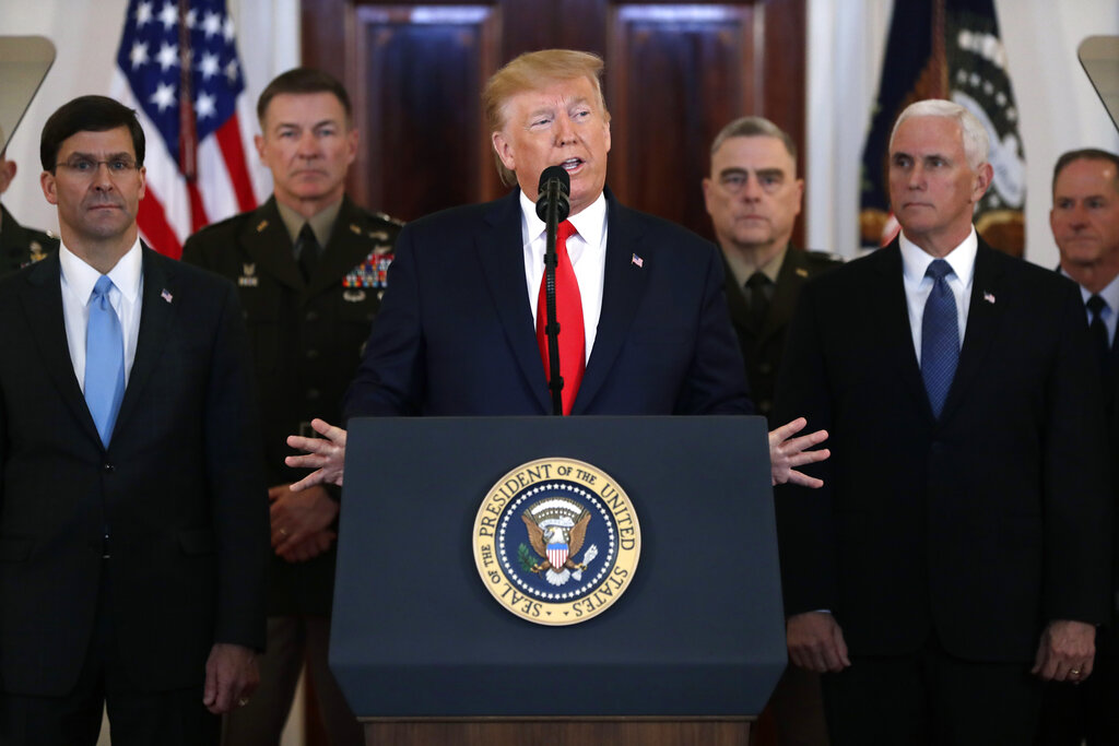 US Slaps New Sanctions on Iran after Missile Strikes US Slaps New Sanctions on Iran after Missile Strikes