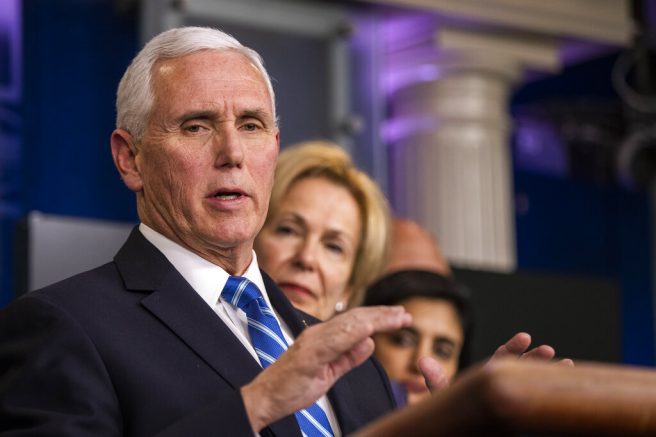 Coronavirus: White House checks temperatures of all in vicinity of Trump, Pence