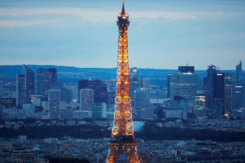 Skyline of La Defense business district