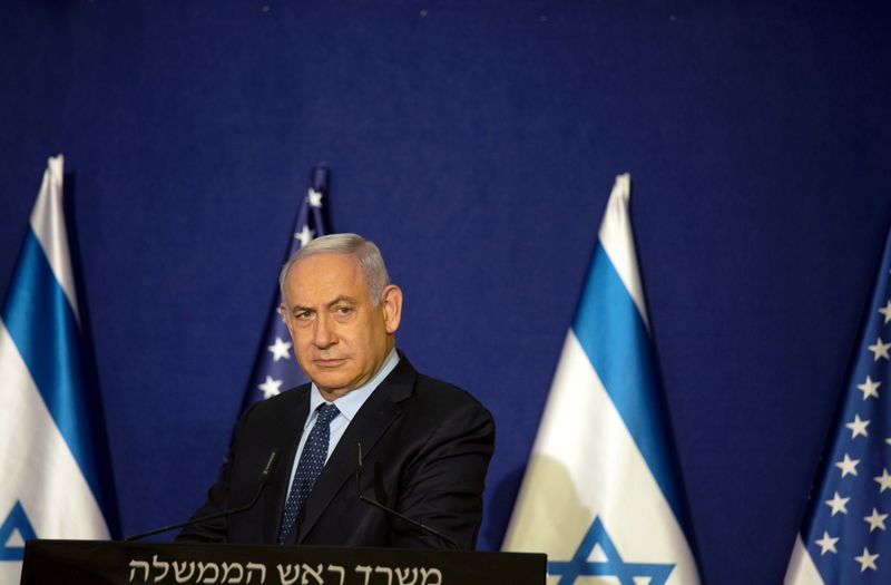 FILE PHOTO: U.S. Secretary of State Pompeo meets Israeli PM Netanyahu in Jerusalem